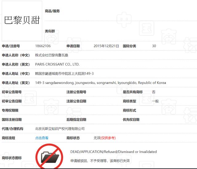 韓國企業(yè)“巴黎系”商標(biāo)不允注冊，英文商標(biāo)或?qū)o效，須考慮法律