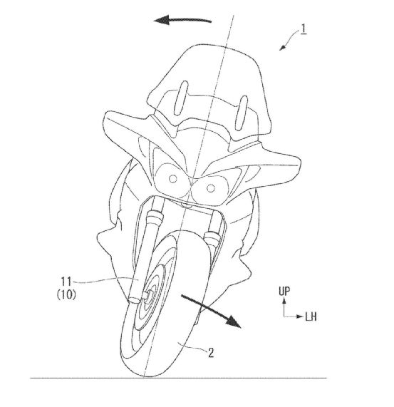 2021年8月5日本田摩托曝光新專利：可自動轉(zhuǎn)向、可低速跟隨