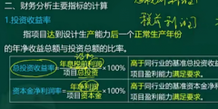 財務分析的投資收益率指標(資本金凈利潤率計算公式)