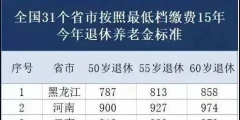 繳納社保15年能領(lǐng)多少錢(15年社保退休工資表)